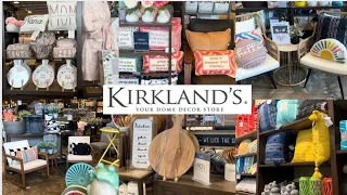 KIRKLAND'S SHOP WITH ME * NEW FINDS |SUMMER DECOR 2024! HOME DECOR & OUTDOOR FURNITURE