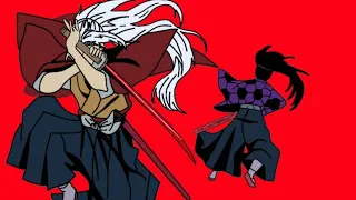 Tsugikuni Yoriichi vs Kokushibo : Demon Slayer Fan Animation