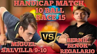 HILL-HILL MATCH || RACE 15|| BERNIE "BENOK" REGALARIO 🆚 MIGUEL SALVILLA(9-10)