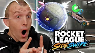 First Time Playing Rocket League Sideswipe!