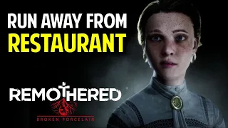 Hide from Ashmann & Run Away from the Restaurant | Remothered Broken Porcelain