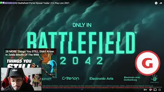 Retro reacts to Battlefield 2042 Battle Portal Trailer