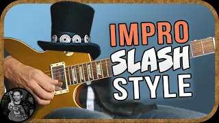 Improvisation SLASH style - plans pour jouer comme Slash