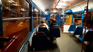 Трамвай KT3UA #404, маршрут 28, Київ// Tram KT3UA #404, line 28, Kyiv