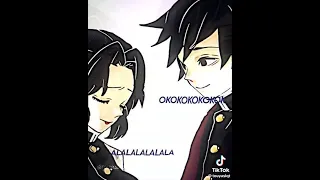 📿Demon Slayer TikTok [NOT MINE] Ep. 2🐍 #demonslayer #demonslayeredit #tiktok #ships #lalala #okokok