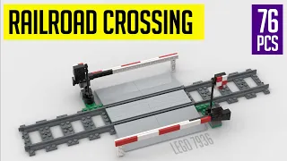 A Railroad Crossing With Only 76 Pieces From LEGO 7936 | ESSENTIAL | 102