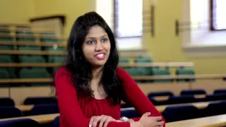 NUIG student Janvi Shah from India