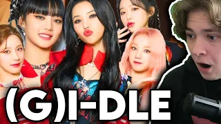 *NON KPOP FAN* Discovers (G)I-dle - 'TOMBOY' 'HWAA' 'SENORITA' 'MY BAG' 'LION' Kpop Analysis