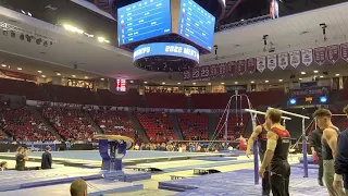 Bryan Perla Vault - at NCAA Championships 220416