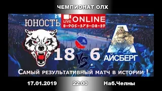 ЮНОСТЬ-АЙСБЕРГ Чемпионат ОЛХ -2019
