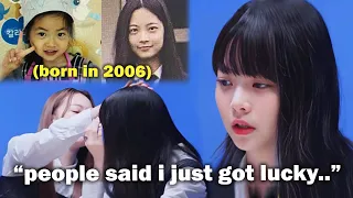 Eunchae bursts into tears as she tells her struggles of being an idol at a very young age