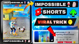 How To Viral FreeFire Short Video in 24Hours 😍 New Trick ! 😱🔥