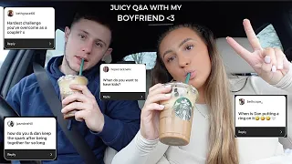 ANSWERING YOUR JUICY QUESTIONS WITH MY BOYFRIEND!! babies, losing the spark, marriage?