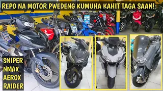 Casa na may maraming Secondhand na motor ngayon! Sniper, Aerox, Nmax, Raider at Marami pang iba!