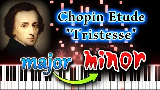 Have You Ever Heard Chopin Etude "Tristesse" in MINOR KEY?