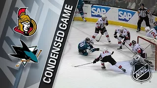 12/09/17 Condensed Game: Senators @ Sharks