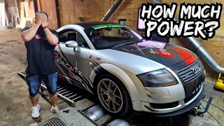 HOW MUCH POWER Is The Audi TT Making? *DYNO RUNS*