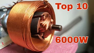 Top 10 Diy 6000W Generator in the World New 2021..