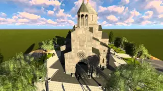 Spitak Surb Harutiun (Holy Resurrection) Church (SketchUp + Lumion 6)