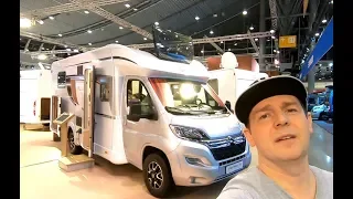 BÜRSTNER LYSEO TIME T 736 HARMONY LINE RV CAMPER BY HYMER CITROEN JUMPER WALKAROUND AND INTERIOR