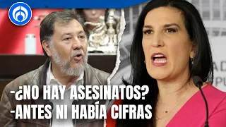 Sin amor y sin amistad: Kenia y Noroña se agarran por homicidios con AMLO