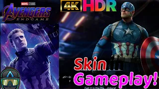 New Marvel's Avengers Endgame Captain America Outfit Unlocked With Gameplay! Performance Mode #4K