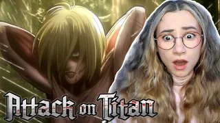 GOT HER | ATTACK ON TITAN | Reaction 1X19 FEMALE TITAN