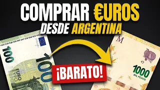 ¡APROVECHA! 🔥 Compra EUROS de forma ILIMITADA desde ARGENTINA 🚀