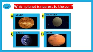 SOLAR SYSTEM QUIZ FOR KIDS || PART 22 || KIDS GK ON SPACE || GENERAL KNOWLEDGE FOR CHILDREN