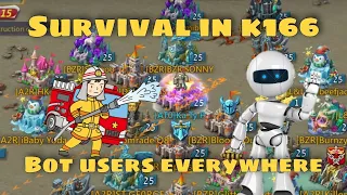 Lords Mobile - The fastest bots you ever seen. They came to zero my trap ON FURY. Survival