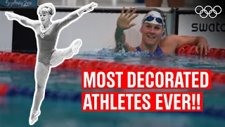 10 most medalled female athletes EVER!