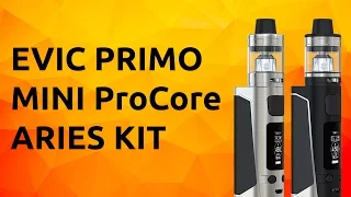 Обзор Joyetech eVic Primo Mini с ProCore Aries | Мощный малыш