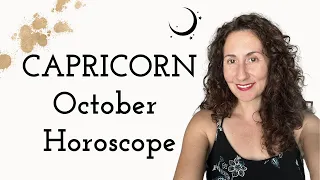 CAPRICORN - October Horoscope: It's Professional!