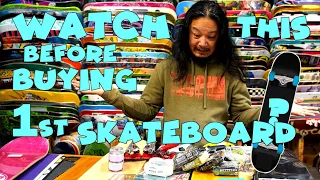 HOW TO CHOOSE YOUR FIRST SKATEBOARD. A GUIDE TO YOUR FIRST SKATEBOARD.