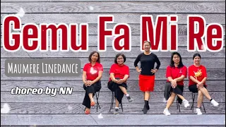 GEMU FA MI RE (Maumere) Linedance demo by Lily Ladies LD
