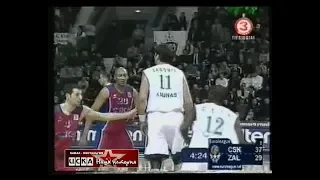 2003 CSKA (Moscow) - BC Zalgiris (Kaunas) 90-81 Men Basketball EuroLeague, full match