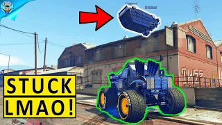 Trolling a pair of god mode van cheaters with the Sasquatch! | GTA 5 Online