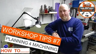 Workshop Tips #7 - Planning for Manufacture/Machining