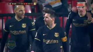 GRANADA 3 X 5 BARCELONA | GOLS E MELHORES MOMENTOS | 03/02/2021