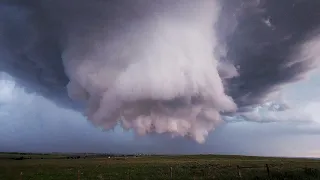 Tornadic Supercell - Beaver to Enid, OK - 6-17-23 [4K]