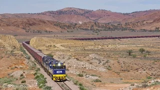 BIG Coal Trains in South Australia's North