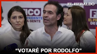 Notas EH | “Rodrigo y yo votaremos por Rodolfo Hernández”: Fico Gutiérrez