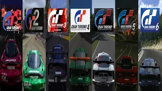 Evolution of the Mazda RX-7 LM Race Car in Gran Turismo