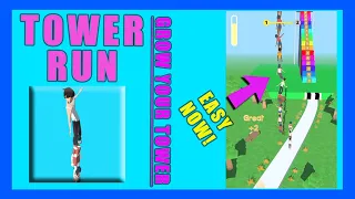 TOWER RUN - GROW YOUR TOWER - 1ST TIME LAUNCHING