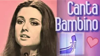 GIGLIOLA CINQUETTI: "CANTA BAMBINO" live at CANZONISSIMA on RAI Italian TV 1971 (⬇️Testo*⬇️Lyrics*)