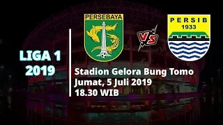 Jadwal Pertandingan dan Siaran Langsung Liga 1 2019, Persebaya Vs Persib Bandung Jumat (5/7)