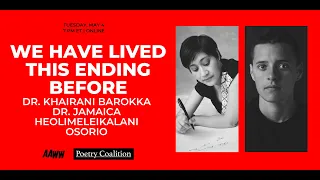 We Have Lived This Ending Before with Dr. Khairani Barokka & Dr. Jamaica Heolimeleikalani Osorio