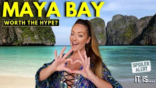 MOST BEAUTIFUL PLACE IN THE WORLD - MAYA BAY PHI PHI Islands Thailand Is it WORTH THE HYPE?