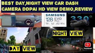 DDPAI Mini Pro Dash Camera Review Best Day &Night View #dashcamvideos #miniprodashcamera #dayview