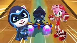 Moonlight Angela Vs All-Star Amy – Talking Tom Hero Dash Vs Sonic Dash